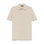 Zanone Beige T-shirts och Polos Beige, Herr