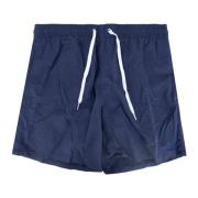 Sundek Herr Snörade Simshorts Blue, Herr