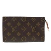 Louis Vuitton Vintage Pre-owned Canvas kuvertvskor Brown, Dam