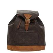 Louis Vuitton Vintage Pre-owned Canvas ryggsckar Brown, Unisex