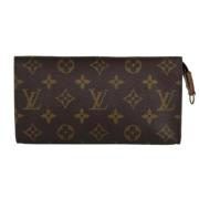 Louis Vuitton Vintage Pre-owned Canvas necessrer Brown, Dam