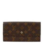 Louis Vuitton Vintage Pre-owned Laeder plnbcker Brown, Dam