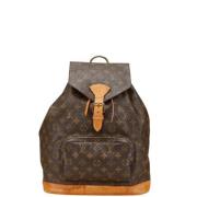 Louis Vuitton Vintage Pre-owned Canvas ryggsckar Brown, Dam