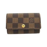 Louis Vuitton Vintage Pre-owned Tyg nyckelhllare Brown, Unisex