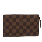 Louis Vuitton Vintage Pre-owned Canvas kuvertvskor Brown, Dam