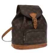 Louis Vuitton Vintage Pre-owned Canvas ryggsckar Brown, Dam