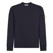 Stone Island Blå Tröjor för Män Blue, Herr