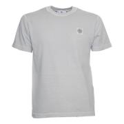 Stone Island Kompas Patch T-shirt i grå Gray, Herr