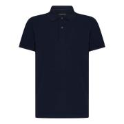 Tom Ford Blå Polo Tröja för Män Blue, Herr