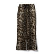 Sofie Schnoor Leopardmönstrade Loose Fit Sweatpants Brown, Dam