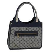 Louis Vuitton Vintage Pre-owned Canvas handvskor Blue, Dam