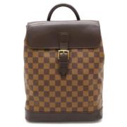 Louis Vuitton Vintage Pre-owned Canvas axelremsvskor Brown, Dam