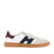 Hogan Multifärgade sneakers med läder och mocka Multicolor, Herr