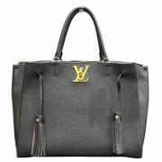 Louis Vuitton Vintage Pre-owned Laeder handvskor Black, Dam