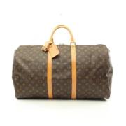 Louis Vuitton Vintage Pre-owned Canvas handvskor Brown, Dam