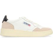 Autry Kontrastläder Sneakers White, Dam