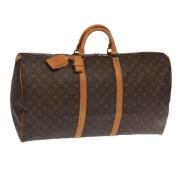 Louis Vuitton Vintage Pre-owned Canvas resvskor Brown, Dam