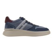 Hogan Läder Snörskor Sneakers Blue, Herr