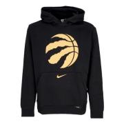 Nike Toronto Raptors Club Hoodie Svart Black, Herr