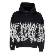 Octopus Svart Wire Hoodie Sweatshirt Black, Herr