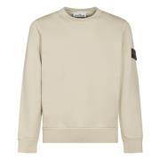 Stone Island Stiliga Sweaters Kollektion Beige, Herr