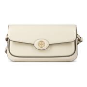 Tory Burch Spazzolato Axelväska Beige, Dam