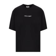 Maison Kitsuné Svarta T-shirts och Polos Black, Herr