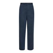 MOS Mosh Förtrollande broderade denimbyxor Blue, Dam