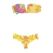 F**k Rynkad Bikini Set Multicolor, Dam