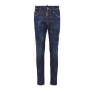 Dsquared2 Blå Skater Jeans - Tidlöst Design Blue, Herr