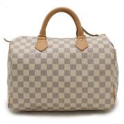 Louis Vuitton Vintage Pre-owned Canvas louis-vuitton-vskor White, Dam