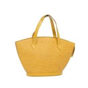 Louis Vuitton Vintage Pre-owned Laeder louis-vuitton-vskor Yellow, Dam