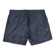 F**k Herr badshorts med dragsko Blue, Herr