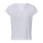 Zadig & Voltaire T-shirt Tunisien White, Dam