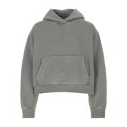 Entire Studios Oversize Grå Bomulls Sweatshirt Gray, Herr