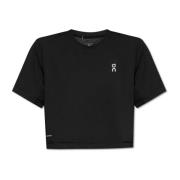 On Running Tränings T-shirt med logotyp Black, Dam