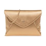 Max Mara Satin clutch 'Envelope' Yellow, Dam