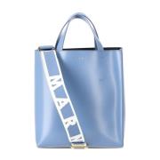 Marni Elegant Museo Tote Bag Blue, Dam