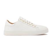 Kazar Vita sneakers med präglat mönster White, Dam