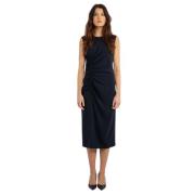 Max Mara Studio Elegant Cielo Klänning Blue, Dam