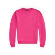 Polo Ralph Lauren Fleece Sweatshirt Pink, Dam