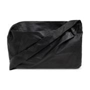 Yohji Yamamoto Läder axelväska Black, Unisex