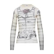 Jean Paul Gaultier Elegant Nude Topwear Ss25 Multicolor, Dam