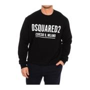 Dsquared2 Hoodies Black, Herr