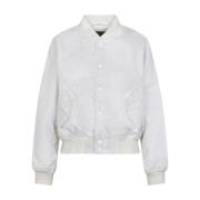 Balenciaga Vit Jacka för Stiliga Kvinnor White, Dam