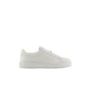 Emporio Armani Off White Sneakers för Män White, Herr