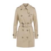 Burberry Neutral Trench Coat Ss25 Beige, Dam