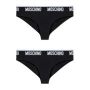 Moschino Tvåpack trosor Black, Dam