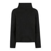 Marni Mysig Turtleneck Sweater Black, Dam