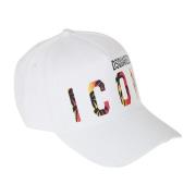 Dsquared2 Stilig Hatt för Modemedvetna Looks White, Herr